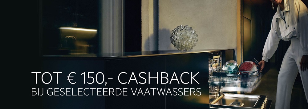 Tot 150 euro cashback